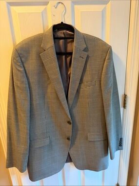 Ralph Lauren Men's Gray Glen Plaid Sport Coat